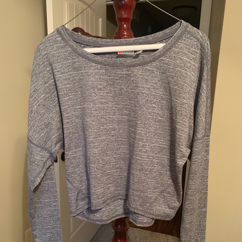 Zella Crop Pullover Top